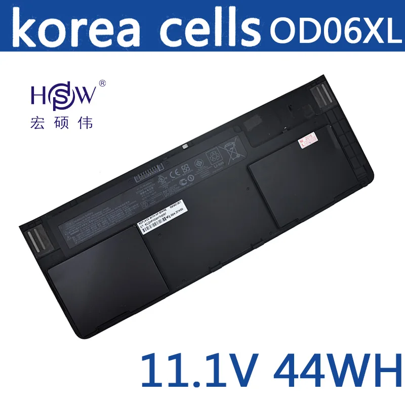 

HSW laptop battery for HP OD06XL HSTNN-IB4F H6L25UT EliteBook Revolve battery for laptop 810 Tablet H6L25AA 698943-001 battery