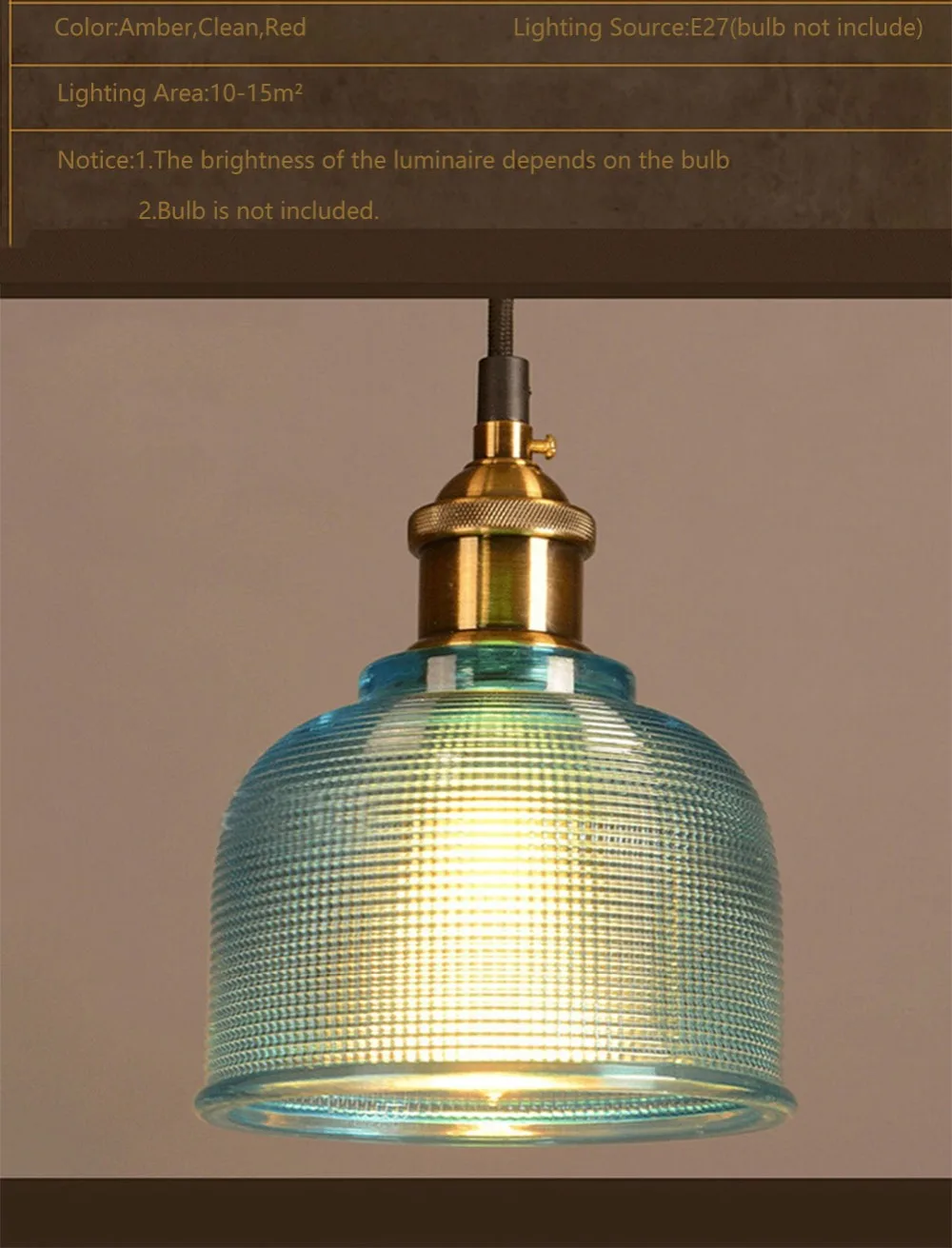 Стеклянный подвесной светильник, скандинавский подвесной светильник, современный подвесной светильник из латуни, креативный минималистичный E27 Прозрачный Абажур для ресторана
