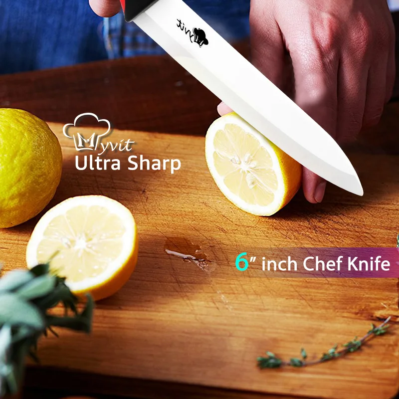 Ceramic Knife Kitchen Knives 3 4 5 6 inch with Peeler Chef Paring Fruit Vegetable Utility Slicer Knife White Blade Cooking Set Ceramic Knife Kitchen Knives 3 4 5 6 inch with Peeler Chef Paring Fruit Vegetable Utility Slicer Knife White Blade Cooking Set