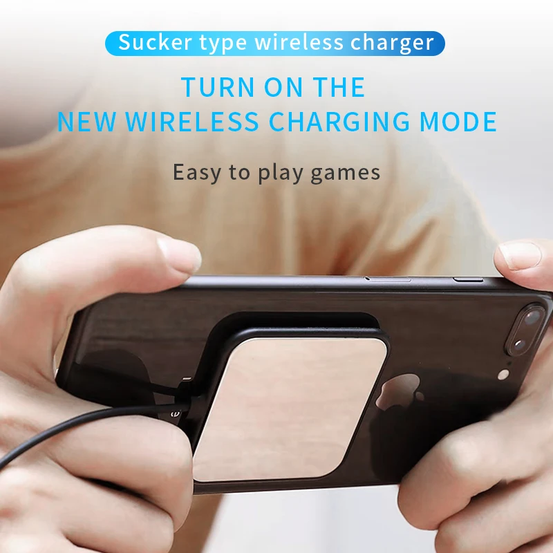 

A.S Original Qi Wireless Charger Desktop Wireless Charging Pad for iPhone X 8 8 Plus for Samsung Galaxy S7 S8 / S8+ S6 edge