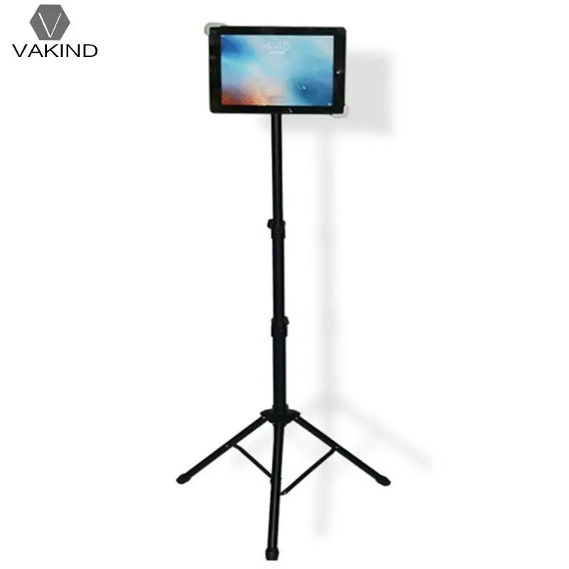 

Adjustable Tripod Floor Stand Convenient Tablet Holder Bracket Music Rack for 7-12 inch Tablets for IPAD