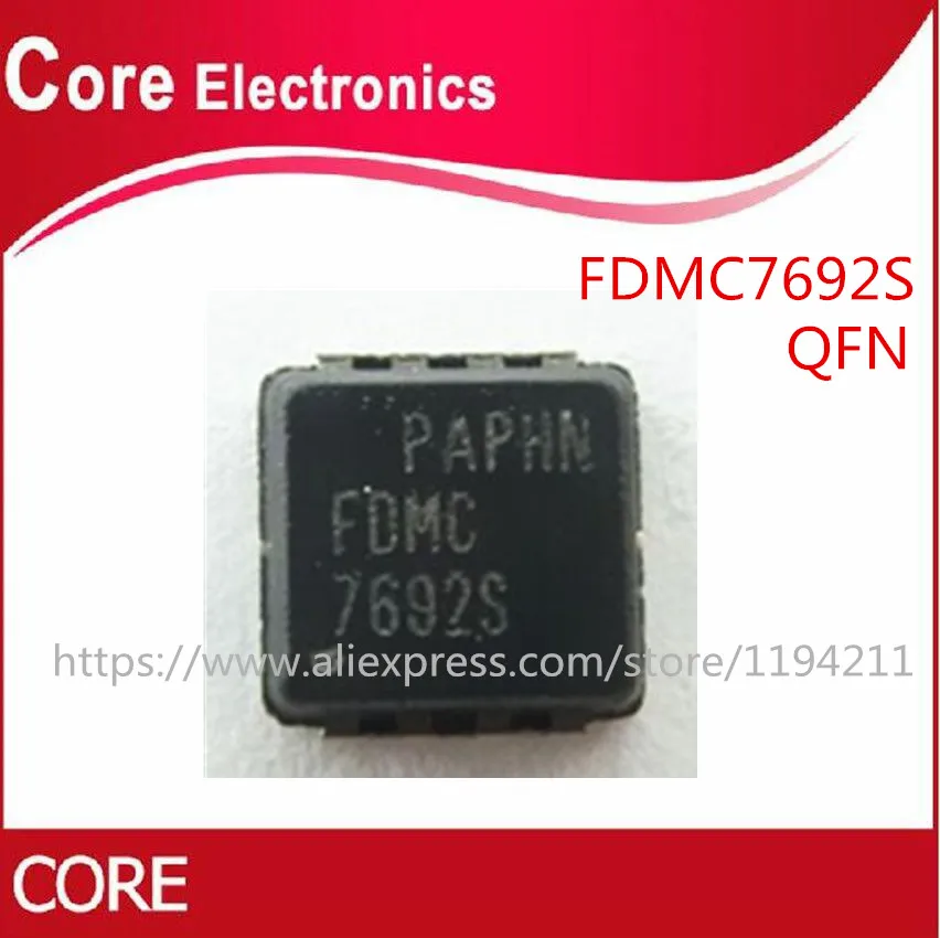 

10pcs/lot FDMC7692S FDMC7692 7692S MOSFET QFN-8