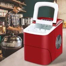 15 кг коммерческий/бытовой льдогенератор молочный чай магазин/кафе/магазин холодных напитков машина для льда из нержавеющей стали машина для льда