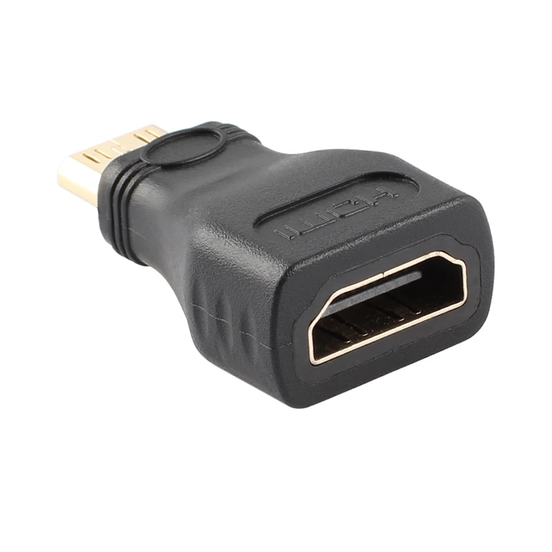 Basix mini Hdmi в адаптер конвертер Папа мама для HDTV 1080p HD ТВ Мини hdmi позолоченный