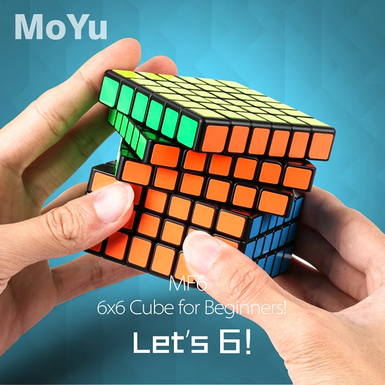 MoYu MF6 6X6X6 Кубик Рубика для профессионалов конкурс скорость Cubo Твист головоломки