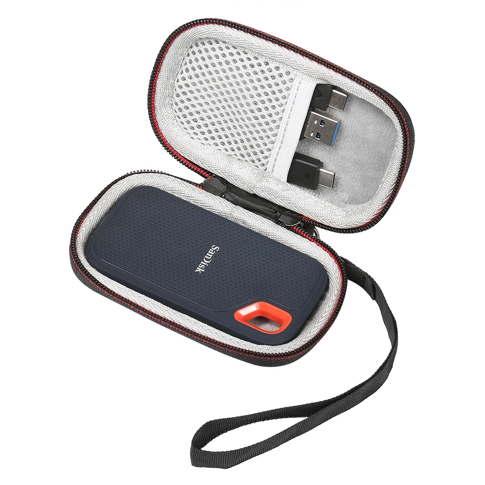 Новинка 2019 года Жесткий Чехол из ЭВА для SanDisk 250 ГБ/500 Гб/1 ТБ внешний портативный SSD