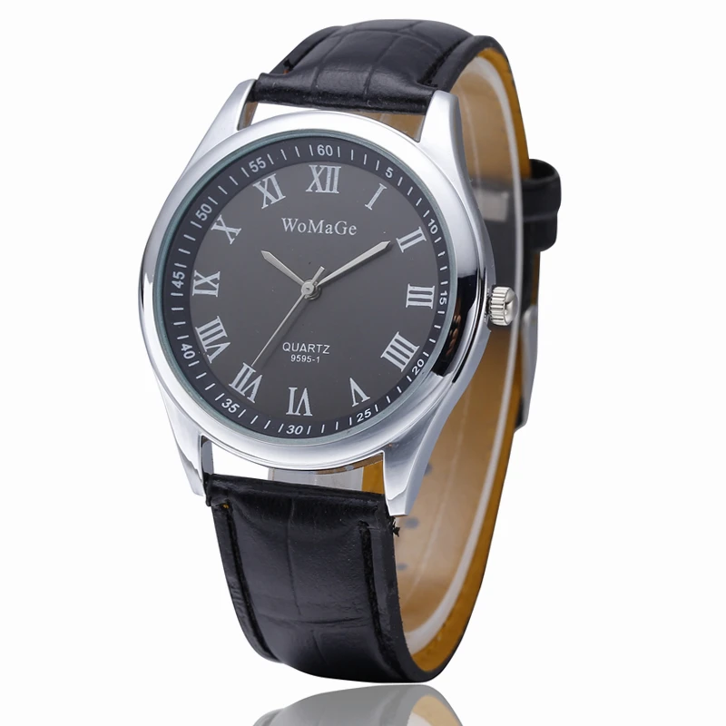 

2021 New Fashion Watches Men Luxury Brand Quartz Watch Leather Strap Business Men Wristwatches Military Clock Relogio Masculino