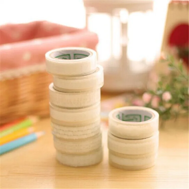 15mm*10m Lace Transparent Tape Glass Scrapbooking Decorative Stationery Sticker for Gift Wrapping Office Supplies | Канцтовары для