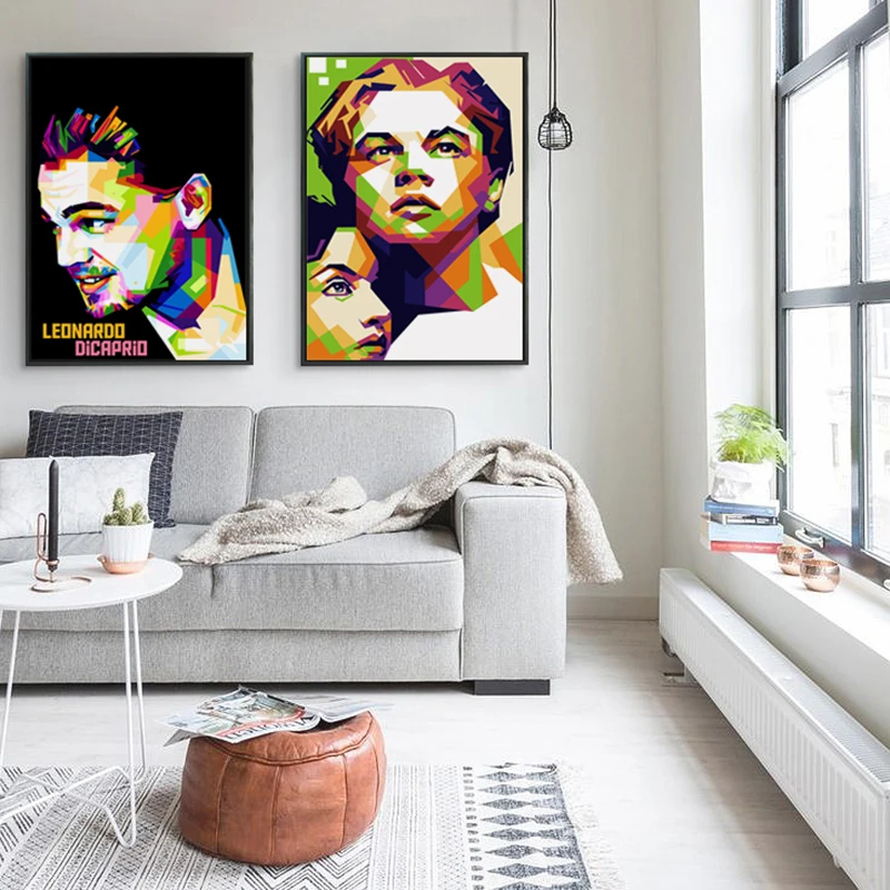 FGHGF Titanic Film Jack And Rose Great Sweet Love Story Art Portrait Canvas Painting Print Image Poster Wall Decor | Дом и сад