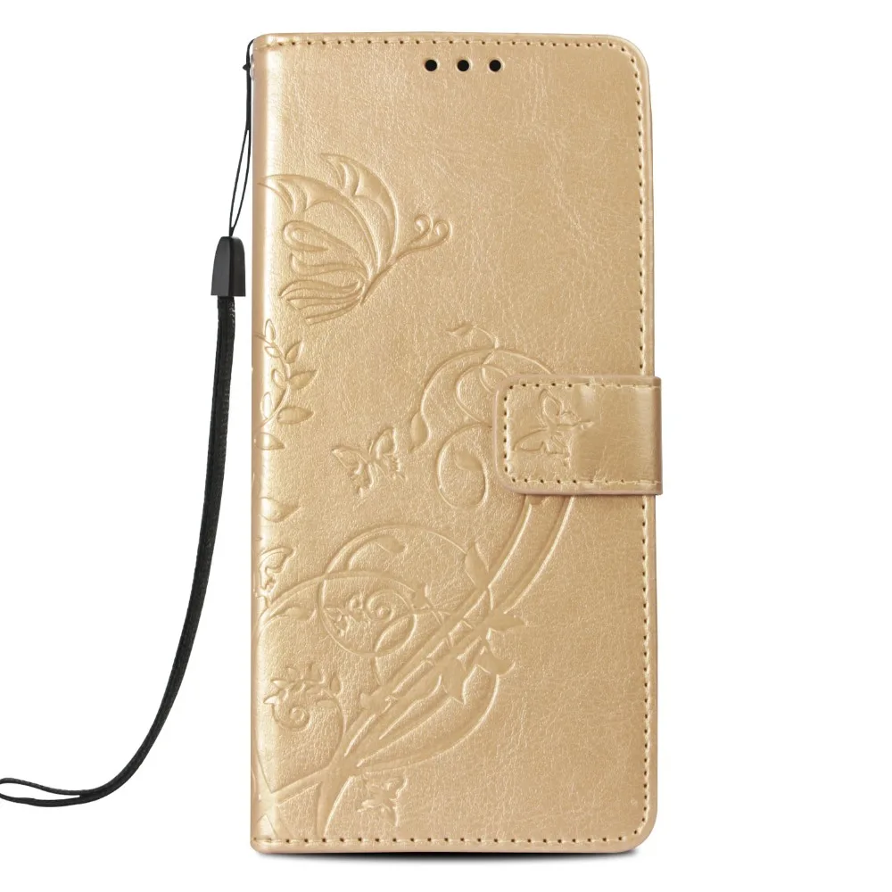 Кожаный чехол для Samsung Galaxy A3 A310 A5 A510 J1 Ace J120 J3 J5 J510 J7 2015 2016 coque Cover Butterfly Flip wallet Phone