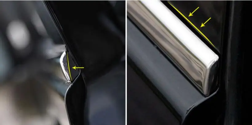 Для Mercedes Benz Vito- 8 шт. оконная накладка из нержавеющей стали наружное украшение кузова автостайлинг авто аксессуары