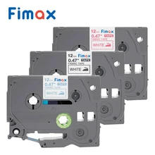 Fimax TZe-FA231 tzefa3 для Brother P сенсорный принтер этикеток 12 мм ткань железа на этикетке ленты для одежды TZeFA3R TZe-FA231 TZe-FA3