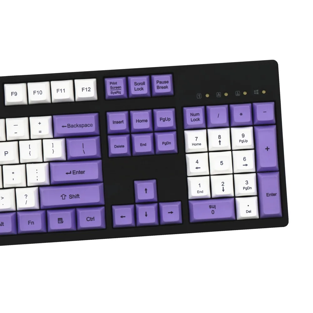 MP DSA профили Keycap краситель-сублимированный PBT 108 keycaps Cherry MX Переключатель keycaps для проводной USB Механическая игровая клавиатура