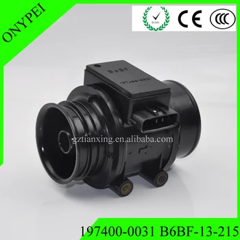 

197400-0031 B6BF-13-215 Mass Air Flow Meter For Mazda Miata Protege 1.8L MX-3 1.6L MPV 3.0L 1974000031 B6BF13215