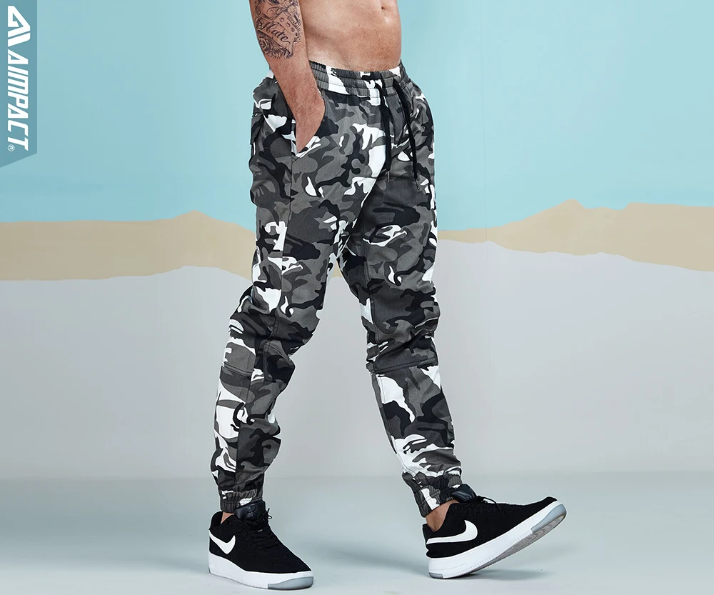 Aimpact 2018 New Men's Casual Camo Pants Cotton Chino Jogger Pants Man Fitted Trace Twill Pants Male Camouflage Trousers AM5014 (17)