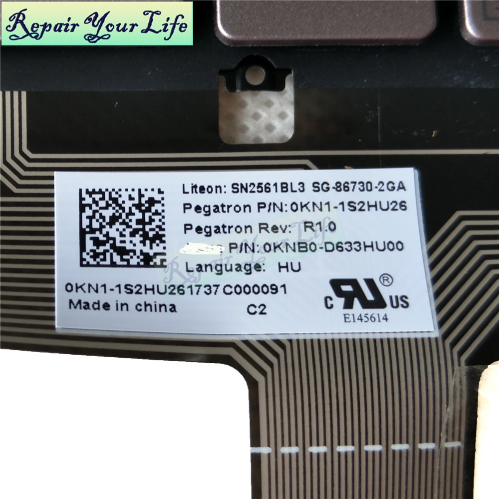 UX490 Венгрия клавиатура подсветка для ASUS ZenBook 3 Deluxe UX490CA UX490UA венгерский HU
