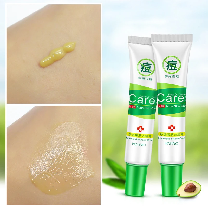 

ROREC Rejuvenation Acne Cream Anti Acne Treatment Scar Removal Gel Whitening Moisturizing Shrink Pores Beauty For Face Skin Care
