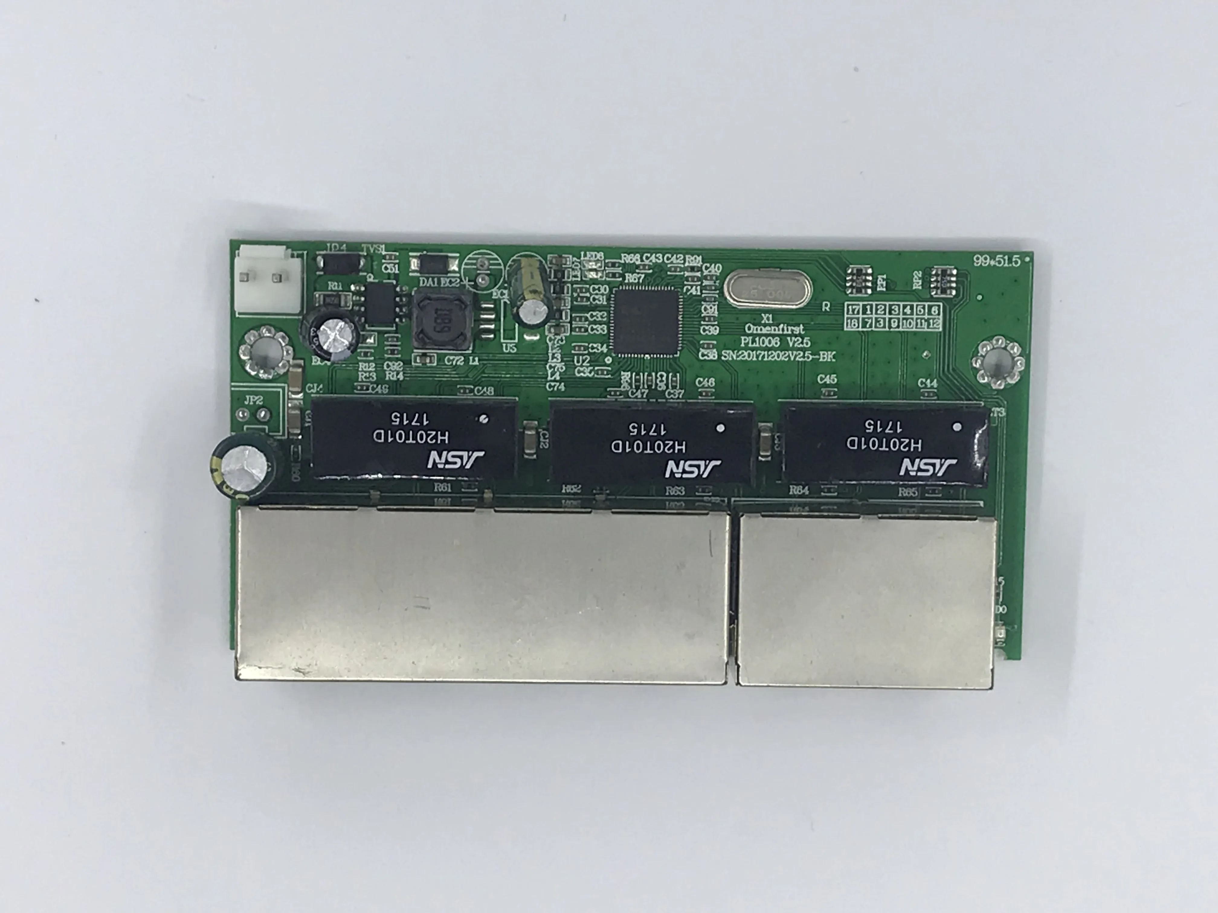 CCTV active 6 портов 10/100 м PoE переключатель питания через Ethernet для POE IP камеры системы
