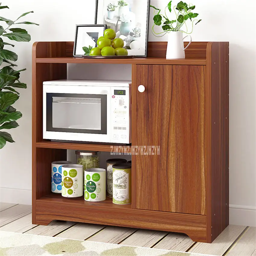 A1021 простой современный боковой шкаф, обеденный сервант, деревянный шкаф, шкаф для микроволновой печи, кухонная полка, шкаф для хранения - Цвет: A