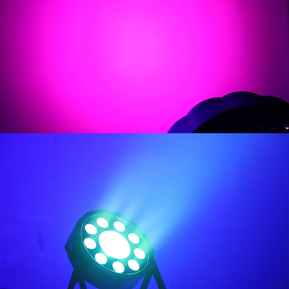 4 шт./лот высококачественный плоский COB150W rgb dmx светодиодный прожектор par led для