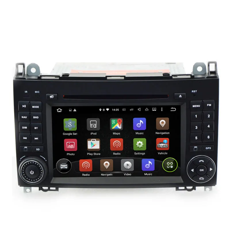 #*Cheap HD Android 9.0 System Car DVD Stereo Player For Mercedes Benz Sprinter W209 W169Viano Vito B200 A160 With GPS Navigation Radio