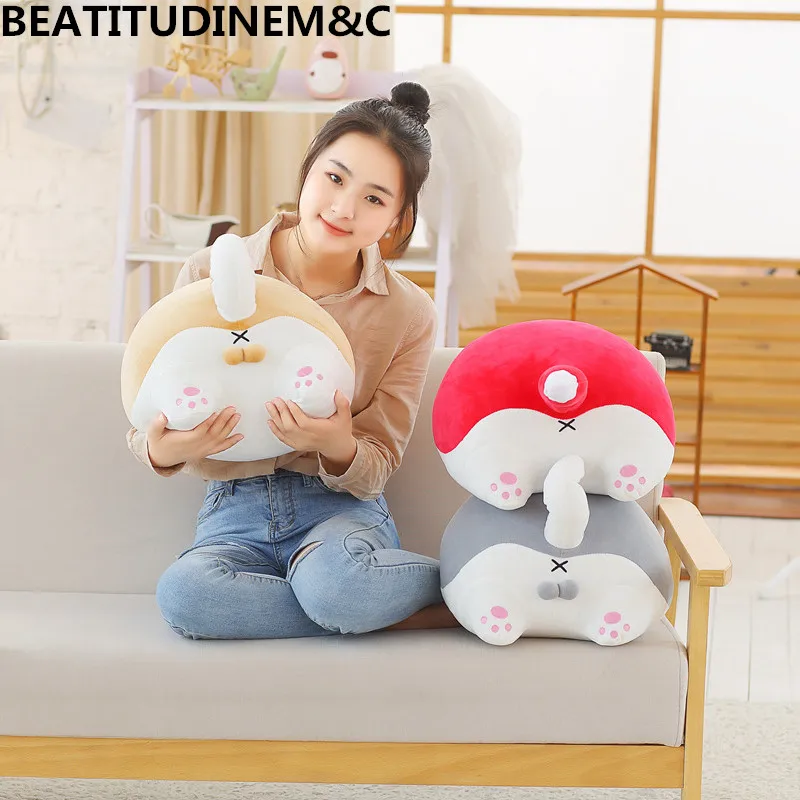 Креативная киска попка Подушка Плюшевые игрушки, диванная подушка подушки, животные плюшевые игрушки, ушной термометр, домашний декор