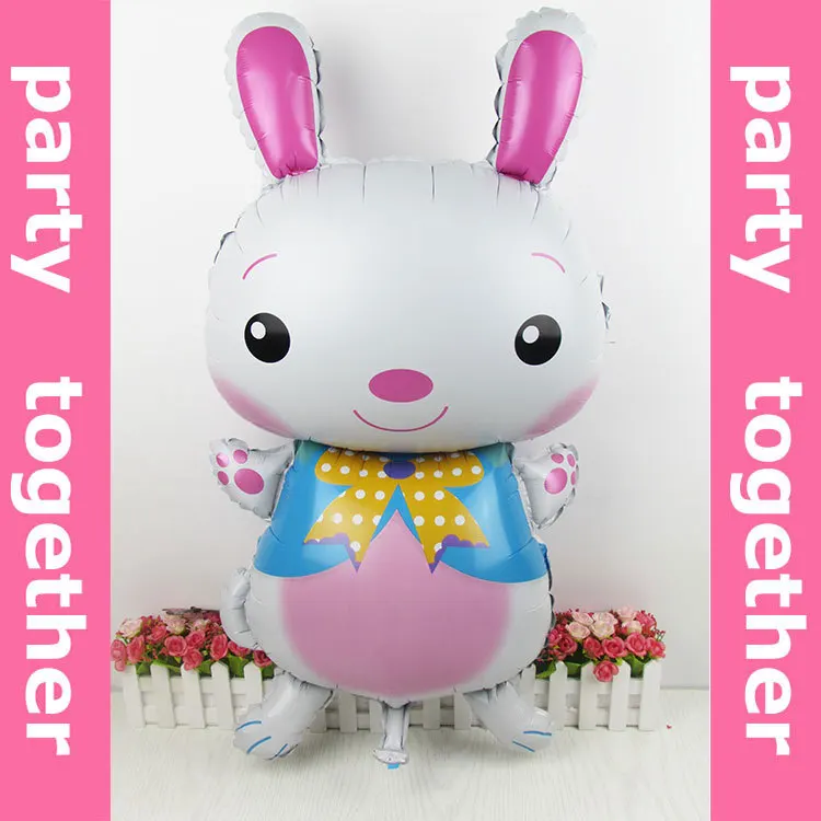 New 50pcs/lot rabbit balloon/kid's toy ballon / self sealing baloon