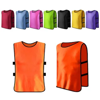 

VSRRWL New 1Pc Children Kid Team Sports Football Soccer Training Pinnies Jerseys Train Bib Vest