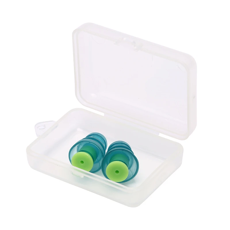 

Soft Ear Plugs Environmental Silicone Waterproof Dust-Proof Earplugs Diving Water Sports Swimming Accessories 1 Pair