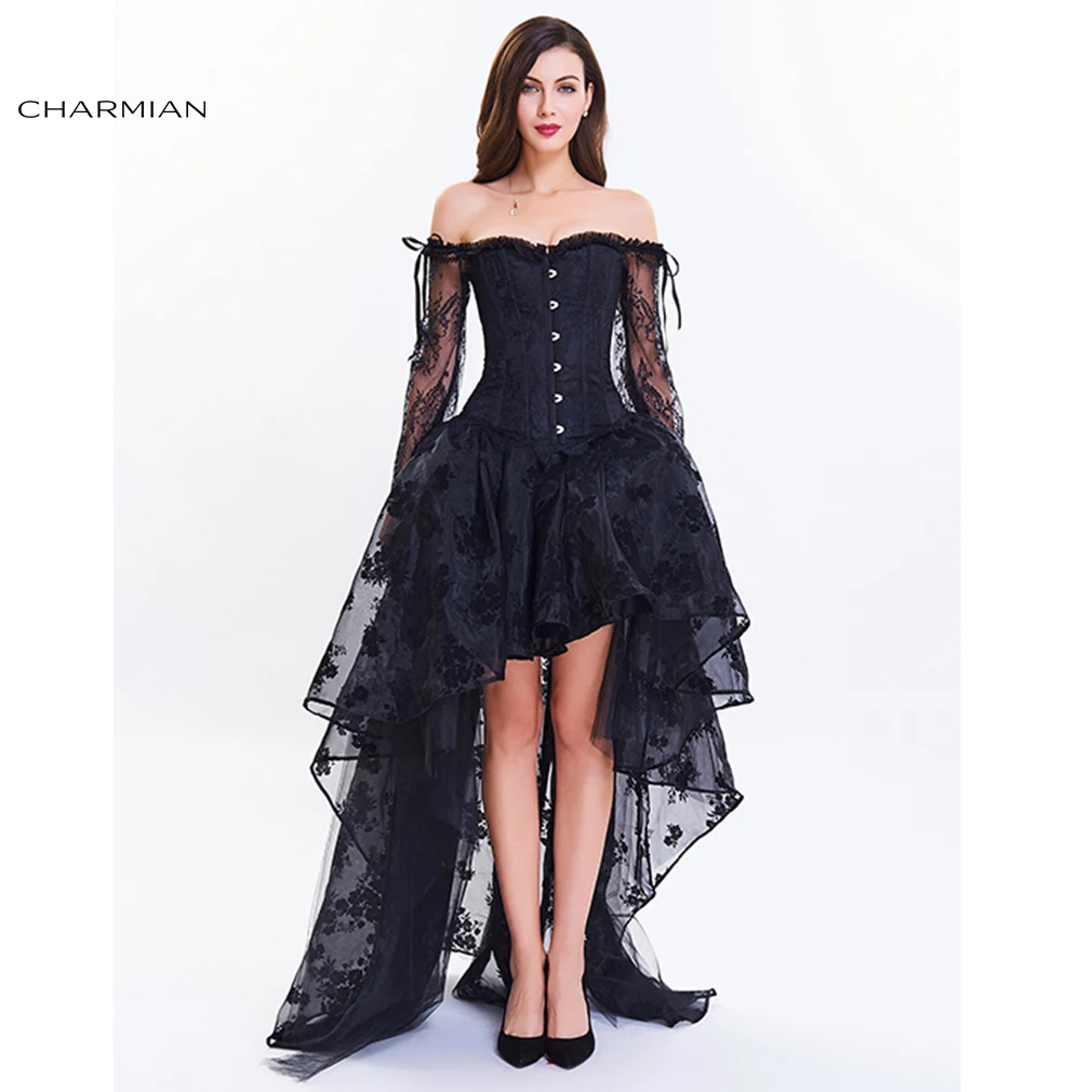 Женский винтажный корсет в стиле стимпанк Charmian викторианский ретро топ