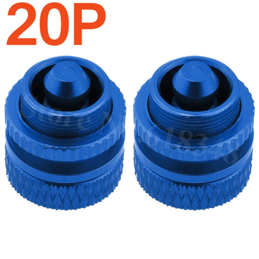 20PCS/LOT Aluminum Fuel Plug Dot Gas Glow Cap RC Nitro Powered Airplane