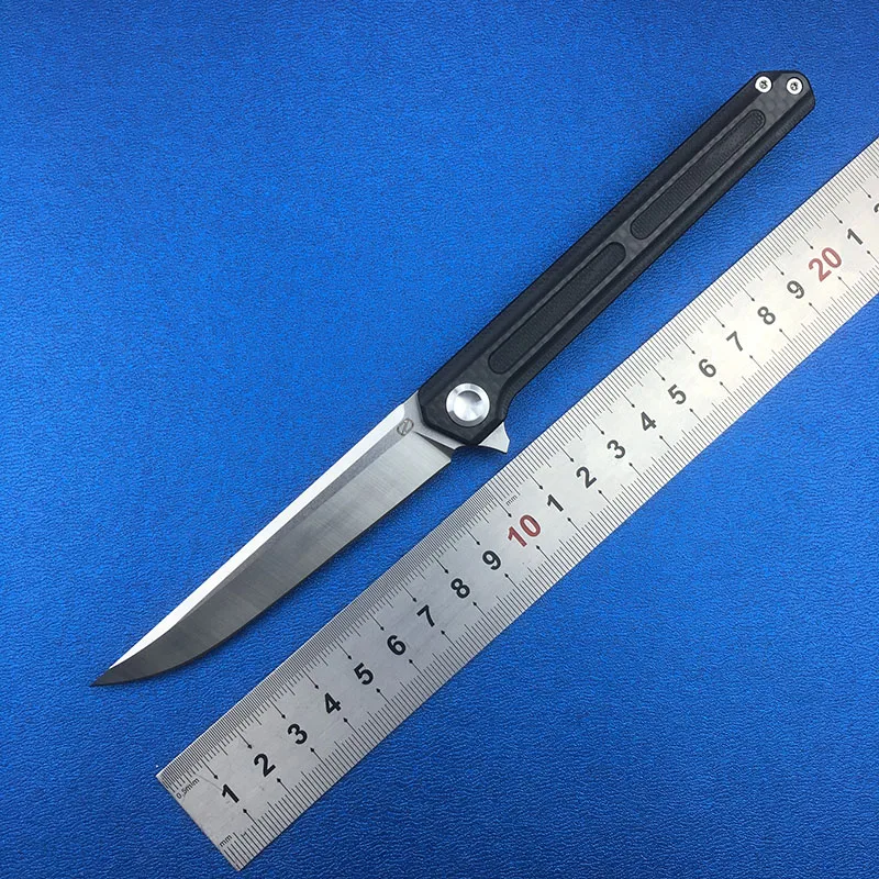 Складной нож STEDEMON C06 Flipper карманный клинок из углеродного волокна с лезвием 440C