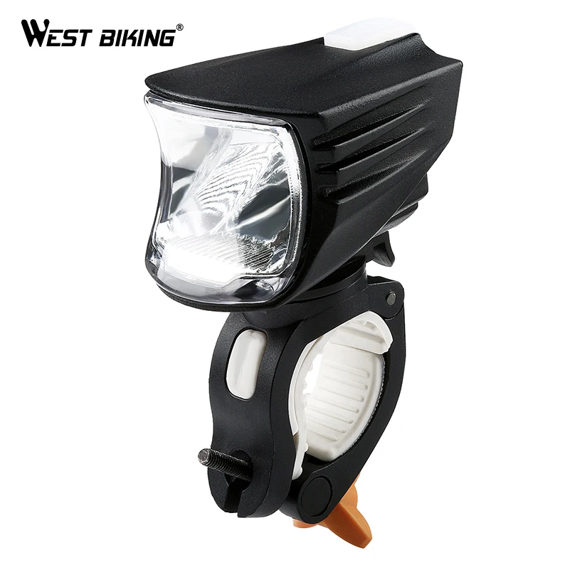 WEST BIKING Bike Light IPX-6 Waterproof 600 Lumens USB Rechargable Handlebar Light with 3300mAh Battery Pack Bike Bicycle Light