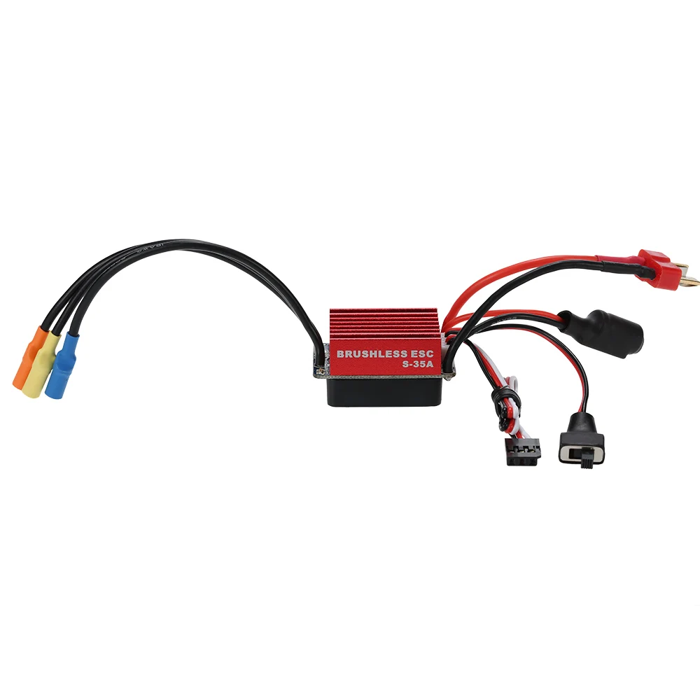 Оригинальный бесщеточный двигатель GoolRC S2440 4000KV и ESC Набор для 1/14 1/16 RC Car Truck|Детали