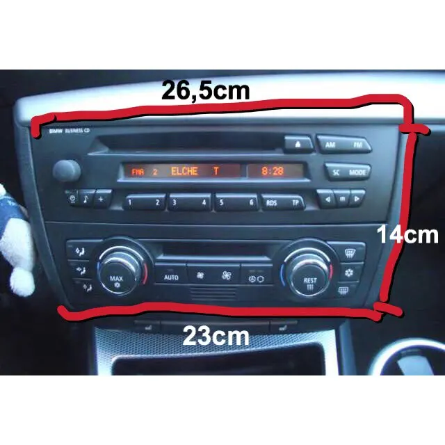 Perfect Android 9.0 Octa Core 4G RAM 32G ROM GPS Navigation 7 " Car DVD Player for BMW E81/E82/E87/E88 2004-11 with Radio/Bluetooth/RDS 2
