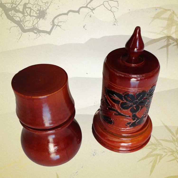 High grade wooden toothpick holder box portable Toothpick Holder cans modelingholder craftcan