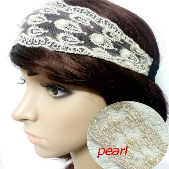 pearl stretch headband