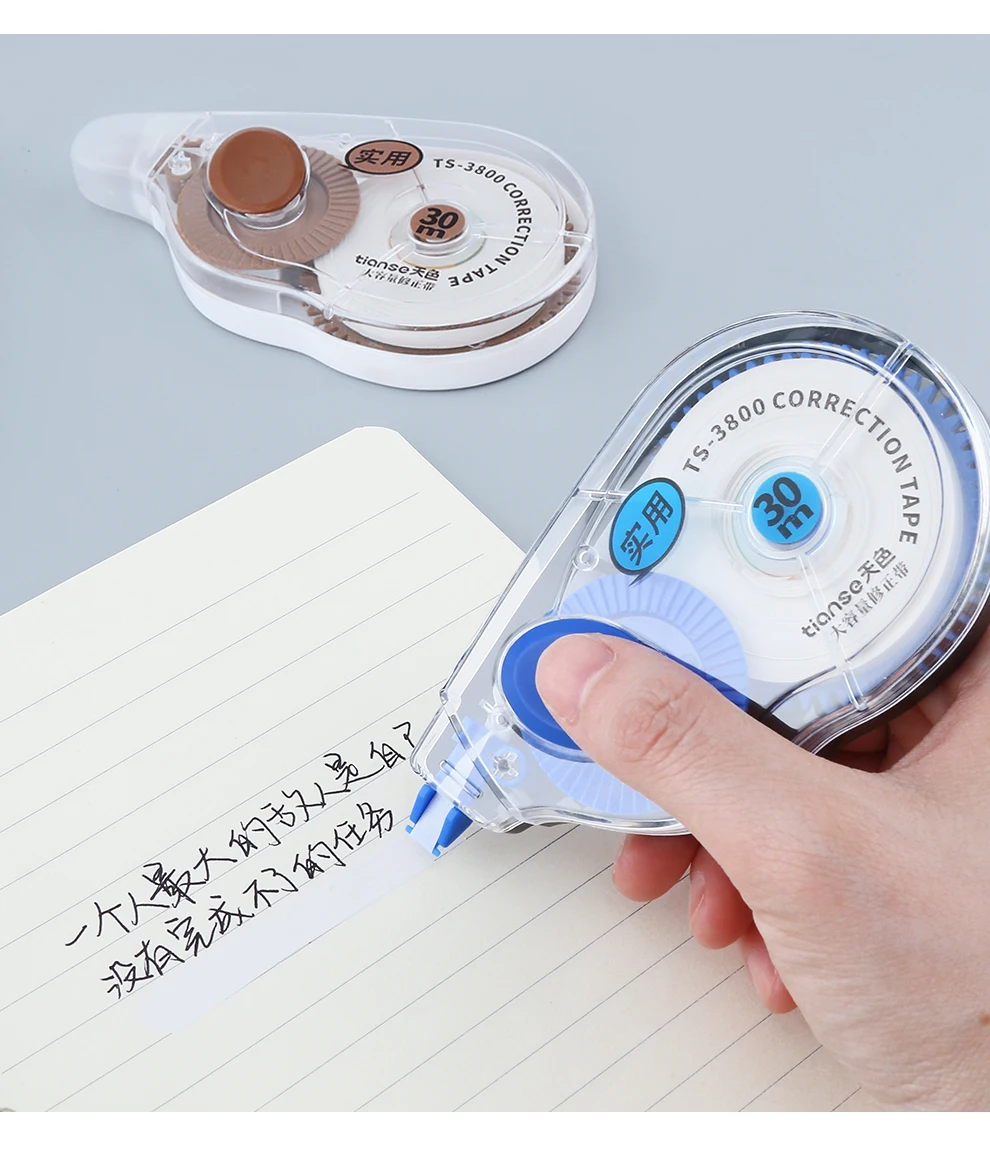 Tianse 1ピースホワイトステッカー補正テープ30メートル長い修正テープ学校chancery用品オフィス文房具 Correction Tapes Aliexpress Tianse 1ピースホワイトステッカー補正テープ30メートル長い修正テープ学校chancery用品オフィス文房具 Correction Tapes Aliexpress