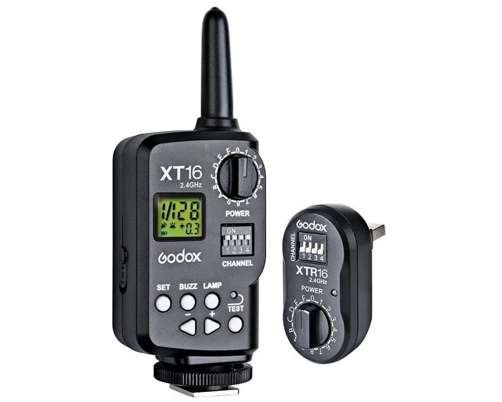 

Godox XT-16 XT16 2.4G Wireless Power Remote Control Strobe Flash Trigger
