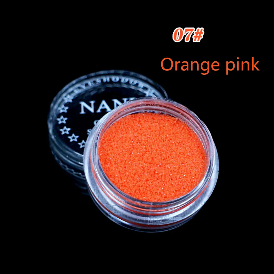 1 коробка оранжевый розовый 23 Цвета Блеск тени для век порошок пигмент минеральный Spangle Гладкий макияж косметический набор Водонепроницаемый долговечный