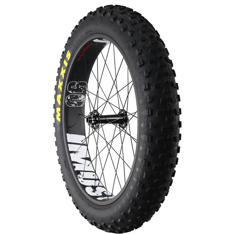 Flash Deal 690-T fatbike carbon wheels clincher  tubuless 26 inch bike rim 90mm width High end fat bike made in China 8