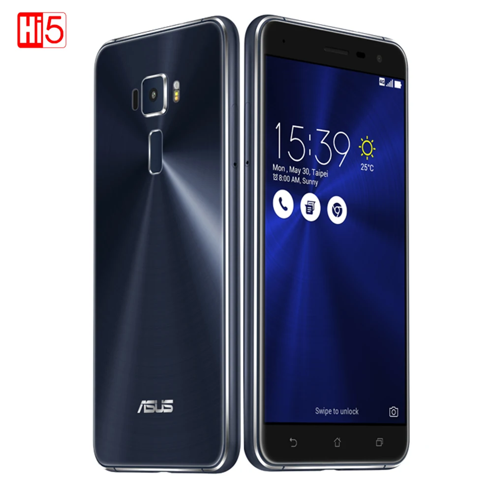 Original Asus ZenFone 3 ZE552KL mobile phone Android 6 0 Qualcomm Octa Core 2 5D gorilla