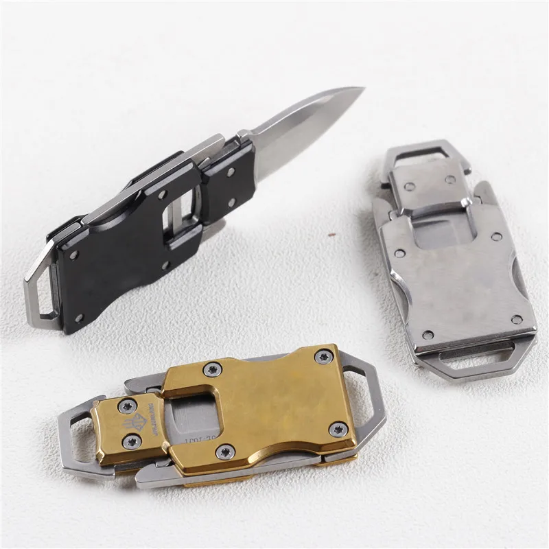 Wholesale EDC outdoor gadget mini key dancer knife pocket knife sharp