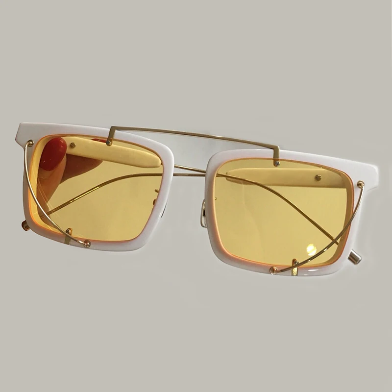 Sunglasses Gradienten Sunglasses Weiblichen Uv400 Acetat Sonnenbrille Rechteck 1 Rahmen 2 Verpackung Mix Objektiv Sunglasses 3 Mit 2018 Stil no Frauen Schatten No no Für Neue Sunglasses Legierung Brillen 4 no Box A0nwqO1x