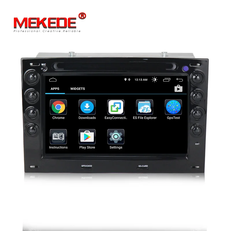 MEKEDE HD 4 ядра 7 ''2 Din Android 8,1 dvd-плеер автомобиля для Renault Megane 2 ii 2006 2007 2008 2009 радио gps-навигатор RDS 1024*600