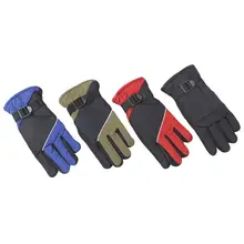 Зимние профессиональные лыжные перчатки для взрослых водонепроницаемые теплые перчатки зимние ветрозащитные Лыжные Сноуборд велосипедные Мотоциклетные Перчатки