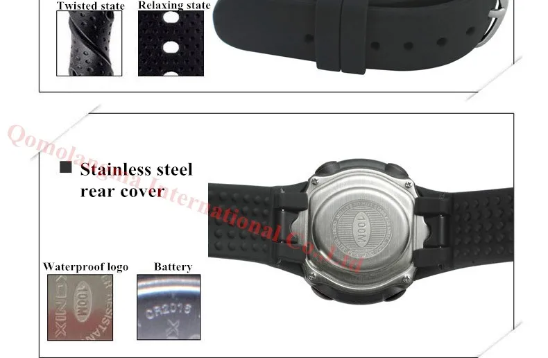 Горячо! Новинка, мужские спортивные наручные часы Hardlex, водонепроницаемые, 100 м, для отдыха на открытом воздухе, Многофункциональные цифровые часы, для плавания, дайвинга, светодиодный, наручные часы