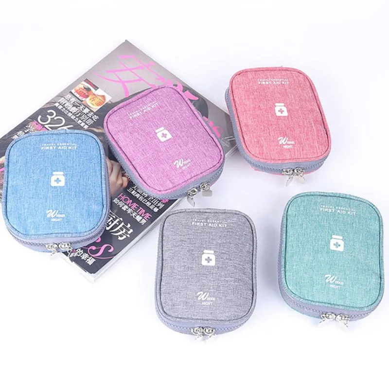 

Travel Portable Mobile Medical Treatment Kit First Aid Kit Medicine Package Debris Finishing Storage Bag Family Outdoor Home Car