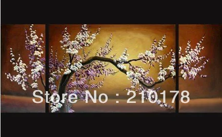 

handmade oil painting on canvas modern 100% Best Art Flower oil painting original directly from artis FL3-033