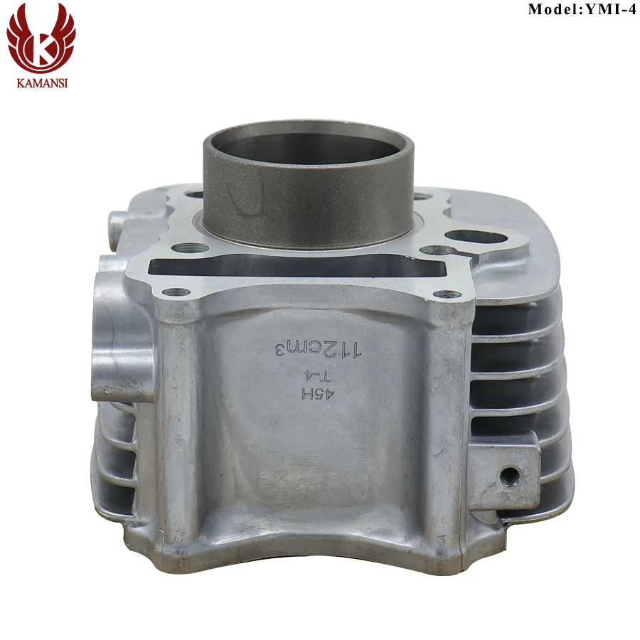

KAMANSI Motorcycle Cylinder 50mm Bore 112cm3 Model For YMI-4 High Quality Material Type is aluminium